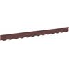 KPOUTRFG Grembiule per tenda da sole, marrone, a righe, 2,5 m, in poliestere | Resistente alle intemperie, impermeabile, facile da pulire, design moderno, per terrazze