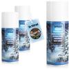 com-four® 3X Neve Artificiale, bomboletta Spray con Neve Finta Decorativa | spray di neve artificiale per albero di Natale