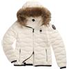 BLAUER Donna Blauer Piumino Con Cappuccio Pelliccia Aldie Donna