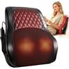 ALLJOY Massaggiatore Shiatsu per Schiena con Calore - 3D Massaggiatore Lombare e Cervicale Deep Tissue, Cuscino Massaggiante per Schiena, Collo, Spalle per Casa/Ufficio, Regalo per Donna Uomo Papà Mamma