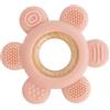 Jane Jané Teether in Silicone e Legno, Massaggiagengive, Giocattolo Dentizione, 6 Superficie Diverse, Senza BPA, a Partire da 3 Mesi, Sterilizzatore, Congelatore, Lavastoviglie, Rosa