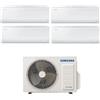 Samsung Condizionatore Quadri Split Samsung CEBU S2 9+9+12+12 con AJ080TXJ4KG R-32 Wi-Fi Integrato
