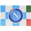 SSC Napoli, Magnete Tricolore Unisex Adulto, Azzurro