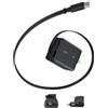 Belkin UltraCharge Caricabatteria USB-C 45 W, cavo retrattile e porta USB-C | Caricabatteria multiporta con 2 USB-C e 1 USB-A, spine UE/UK/US, , ricarica rapida per iPhone, Samsung