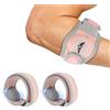 supregear Tutore per Gomito Uomo Donna, Protezione Avambraccio per Tennis e Golf, Cinturino Regolabile con Cuscinetti a Compressione, Fascia Morbida per Sport e Vita Quotidiana, Rosa (2 Pezzi)