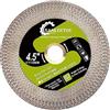 SANLEETEK Disco Diamantato 115mm Dischi Taglio Diamantati per Gres Piastrelle Ceramica Marmo Pietra Artificiale con Griglia a X Bifacciale