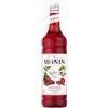 Monin Sciroppo lampone, 1,0 l PET | confezione da 3 (3 x 1,0 l)