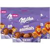 Generic 3X Confezione Per Milka Mini Animals Biscotti con Cioccolato al Latte 99,5g | 5 Mini Sacchetti per Confezione, Latte Alpino, Forme di Animali, Confezione Tripla, Snack per Bambini