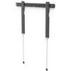 Hama TV-Wandhalterung Ultraslim starr, 229 cm (90) bis 80 kg, extraflach, Anth. (00220845)