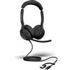 Jabra YOU'RE ON Jabra Evolve2 50 Auricolare Cablato A Padiglione USB Type-C / USB Type-A