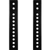 Vivo Kit di staffe estensibili VESA per montaggio a parete, progettato per televisori con standard VESA ridotti. Compatibile con supporti a soffitto. Include 2 staffe, colore nero. MARCA: MOUNT