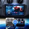 Selius Autoradio Doppio DIN - Schermo Touchscreen da 9 pollici - 4G Wifi - Lettore multimediale Android - Navigazione GPS