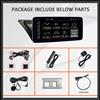 Selius Autoradio Android 15, doppio DIN, con schermo da 10,25 pollici, potenza di 45W, realizzata in materiale ABS+PC