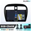 Selius Autoradio da 9 pollici con schermo 2K, sistema Android 13, doppio DIN, potenza di uscita 50W x4, touchscreen, Wi-Fi e Bluetooth