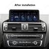 Selius Autoradio - Schermo da 10,25 pollici - Doppio DIN - Potenza di 45W - Compatibile con BMW Serie 1, 2, 3 e 4