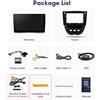 Selius Autoradio da 10 pollici, doppio DIN, lettore multimediale Android, potenza 4 x 45W