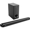 Selius Soundbar Dolby Atmos 2.1.2 - Potenza di 360 Watt - Larghezza di 96 cm - Colore nero