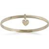 Alviero Martini 1A Classe Bracciale da donna di prima classe della collezione rambla. Gioiello realizzato in argento di colore oro. Tipo di bracciale: rigido con pendente. Dimensione gioiello: 62mm. La referenza è st1032