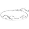 FGT Braccialetto regolabile in acciaio inox con lettera dell'infinito dalla A alla Z, da donna, regalo di compleanno per Natale, compleanno, regalo per figlia