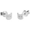 NADIR Orecchini Donna Marlù Lobo 18OR045 in Acciaio Silver Gatto