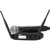 Shure GLXD24+ con SM58 Sistema Wireless