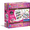CLEMENTONI S.P.A. Clementoni Crazy Chic Message Bracelets Kit Gioielli Creativi per Bambini 7+ Anni