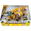 MGA ENTERTAINMENT Armorsaurs Armor-Up Dinosauro Raptor Giallo Blaze