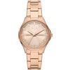 Armani Exchange Orologio da donna, Movimento al quarzo a tre lancette e cassa da 36 mm con cinturino in acciaio inossidabile