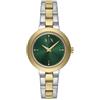 Armani Exchange Orologio da donna, Movimento al quarzo a due lancette e cassa da 36 mm con cinturino in acciaio o pelle