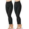NOLOGO KATIACALZE Leggins Termici Donna Canada in Pile 1-2 Pz - Leggings Invernali Felpati, Thermal Leggings, Sportivi e Casual, Traspiranti, Resistenti e Morbidi