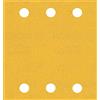 Bosch Professional Bosch 10x Carta abrasiva EXPERT C470 con 6 fori per levigatrici orbitali | per Vernice su legno, Legno duro, Ø 115x107 mm, Grano 240, Professional Accessorio Levigatrice orbitale