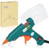 Dweyka Pistola per colla a caldo, Dweyka 20W mini hot glue gun with 75 Glue Sticks for DIY, industrial art, repair, decoration