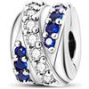 XWN Ciondolo Argento Sterling 925 con Cubic Zirconia Pendenti per Pandora Braccialetti, Compatibile con Braccialetti e Collane europei, perfetto Regali per Moglie e Ragazze 1P