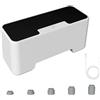 Generico Automatic Toilet Flusher - Infrared Sensor Smart Flusher, Touchless Unit | USB Charging White Housing, Motion Activated Design Quiet Flush Controller, No Touch Toilet Flusher For Residential Use