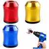 SEASJHBAY Set di 3 inserti magnetici per cacciavite a batteria e trapano, supporto magnetico in lega, anello a vite per cacciavite esagonale