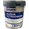 Sikkens Idropittura lavabile bianca Alpha Ultramask maschera le imperfezioni 5 litri