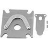 QOXEZY Piastra valvola in ghisa 48x62mm per compressore d'aria 2.5 3 4P testata | La struttura in ghisa offre un'eccellente tenacità e durata per prestazioni affidabili del compressore d'aria.