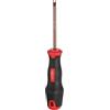 QUARKZMAN Cacciavite A U 2.6mm 7.09 Cacciaviti Magnetici Rosso Marrone | Acciaio Lega S2, 4.02, Trattato Termicamente, con Impugnatura Ergonomica, per Riparazioni Fai Te