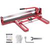 Candeon Tagliapiastrelle manuale, 800 mm/1000 mm, tagliapiastrelle manuale con posizionamento laser a infrarossi e guida triangolare per piastrelle in ceramica, piastrelle da pavimento, spessore di taglio 7