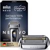 BRAUN TESTINA RASOIO BRAUN DI RICAMBIO NEVO , Compatibile con Nevo