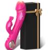 Jurqear Vibratoreper Donna Punto G Squirting 19,5cm Vibratore Rabbit Sex Toys | Vibratoreper Donna Grandi Stimolatore Clitoride Femminile 10 Modalità Vibrazione Sexytoysys Coppia Squirting