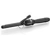 Babyliss Pro Ceramic Dial A Heat Hair Tongs with 25 Heat Settings Curler Wand (BLACK)