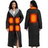 CYCYHEAT Coperta riscaldante con maniche, 7,4 V, 20000 mAh, batteria senza fili, per | Ricarica rapida da 18 W, 3 livelli di calore, riscalda collo, schiena e pancia fino a 9 ore, riscaldamento in fibra di