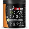 MAXMEYER Home Color Idropittura colorata per interni, Pittura Murale Superlavabile e Igienizzante, Finitura Opaca, Colore Scorza Arancio 0,75 Litri