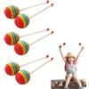 Generico Kids Drum Sticks - Lollipop Drum Mallets 25cm | Soft PVC EVA Lightweight | Percussion Drumsticks For Children Music Practice | Rhythm Training Toy | Colorful Educational Musical Instrument Sticks