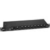EUROLITE DMX Split 8X Splitter 3-pol galvanisch isoliert 19 Rack 1U