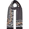 Liu Jo JEANS Foulard Ecs Stola Anim. Cint 70X180, Nero, 2F6063 T2745