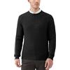 Kallspin Maglione Pullover da Uomo a Maniche Lunghe in Misto Lana con Scollo Tondo