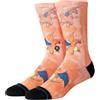 STANCE Charizard Crew Socks Pokemon - Calzini al polpaccio con motivo arancione