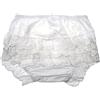 Tillfield Soft Touch - Mutandine per bambine in sangallo, con volant, da 0 a 18 mesi, bianco, 0-6 Mesi